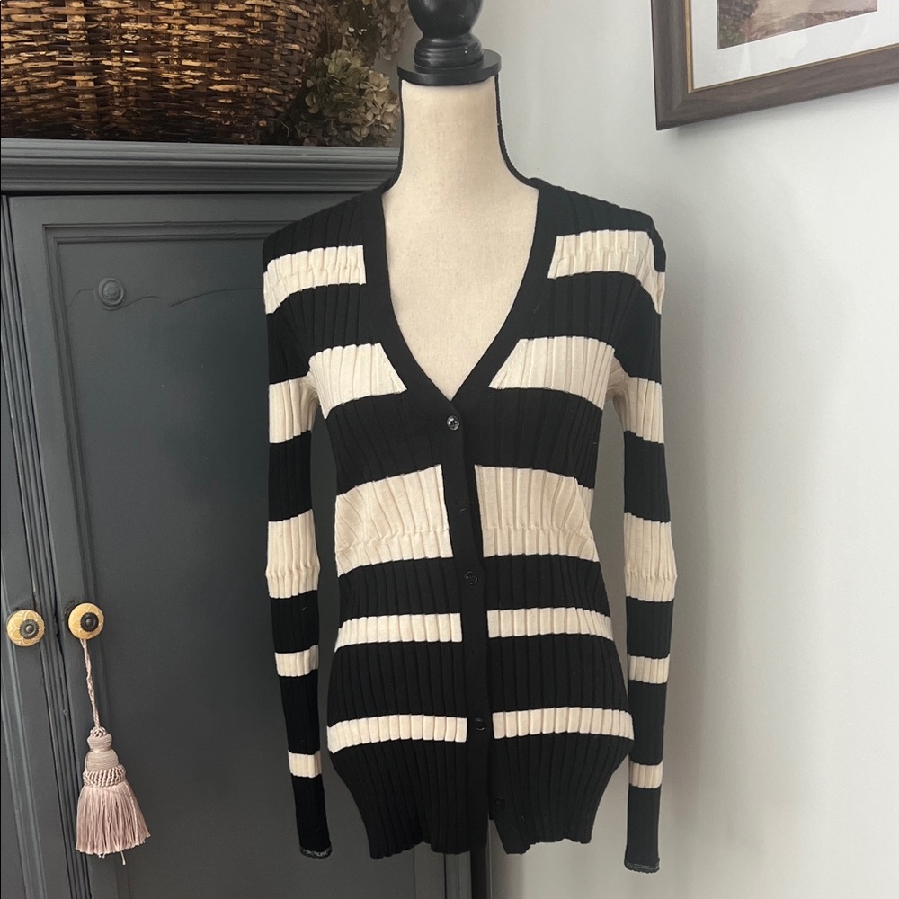 Proenza Schouler Striped Cardigan
